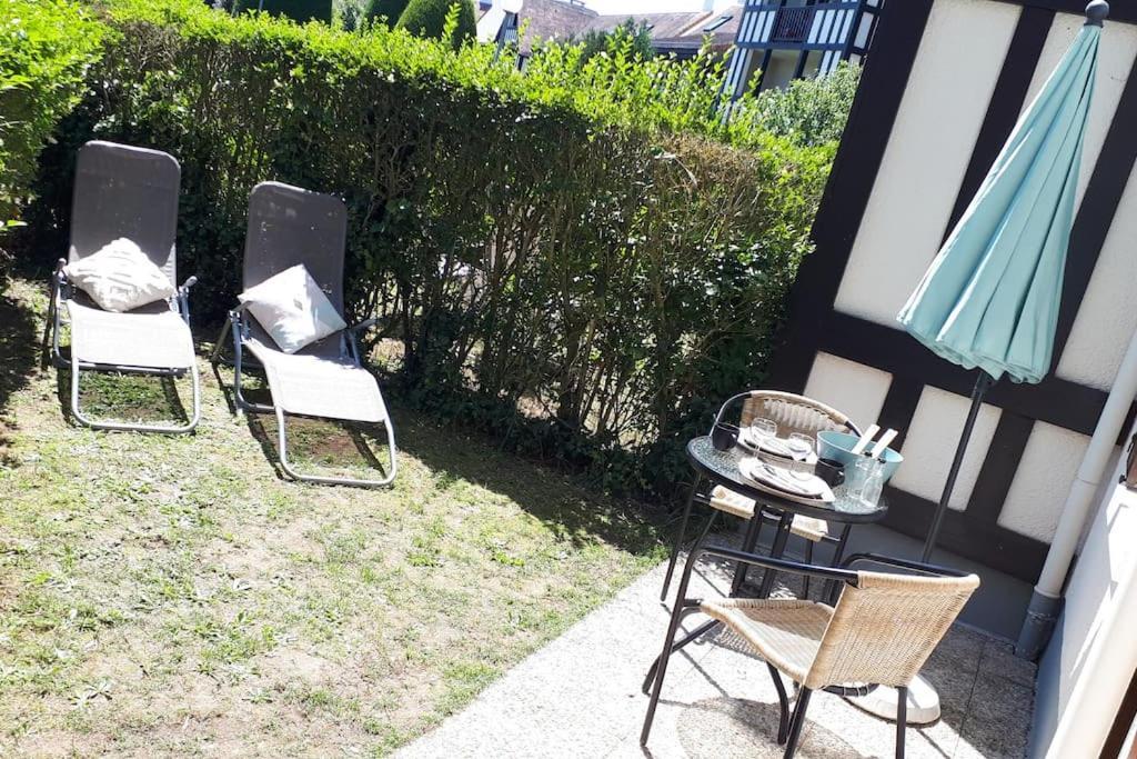 Studio Cabourg - Home-Varaville Avec Jardin Exterior photo