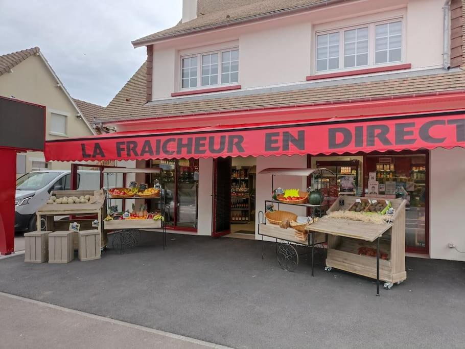 Studio Cabourg - Home-Varaville Avec Jardin Exterior photo